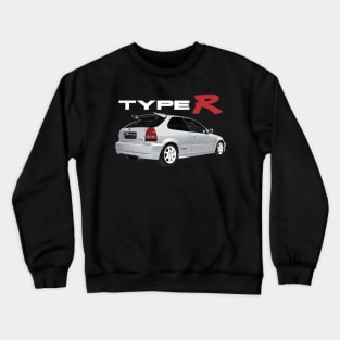 hot hatch ek9 type ctr vsm Vogue Silver Metallic Crewneck Sweatshirt